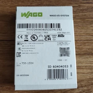 750-1504 New WAGO 7501504 PLC Module In Box - Picture 1 of 2