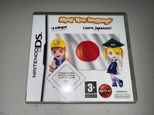 Mind Your Language - Japanisch lernen, Nintendo DS Spiel, vollständig, getestet, funktionsfähig - Bild 1 von 2