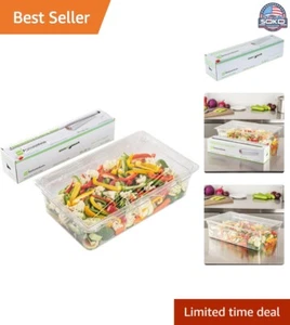 Convenient Food Wrap Roll - Microwavable Cling Film for Freshness and Safety - Picture 1 of 11