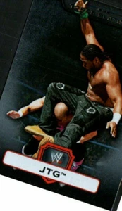 2010 Topps WWE Platinum Wrestling Card #20 JTG - Picture 1 of 2