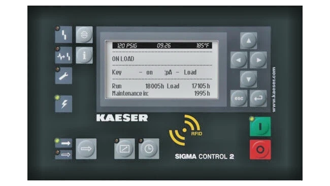 KAESER KOMPRESSOREN SIGMA CONTROL 2, Membrane Keypad YD - Image 1 of 2
