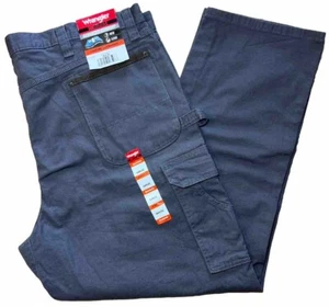 Wrangler Riggs Workwear 'Lightweight Ranger' Mens 44x30 Gray Cargo Work Pants - Picture 1 of 7