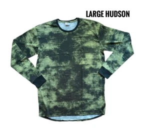Camisa grande LuLaRoe manga larga Hudson tinte verde tinte se adapta a 14/16 - Imagen 1 de 1