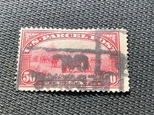 Antike US Briefmarke Scott Q10 Paket Post Molkerei um 1912 - Bild 1 von 2