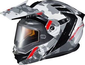 Scorpion EXO-AT950 Outrigger Snow Helmet White/Gray