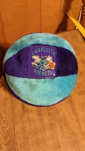 Vintage 90's Charlotte Hornets Basketball Plush NBA Retro Rare Collectible Blue  - Picture 1 of 9
