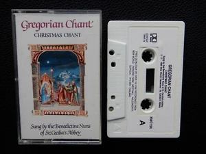 CHRISTMAS GREGORIAN CHANT - BENEDICTINE NUNS OF ST CELIA'S ABBEY CASSETTE TAPE - Picture 1 of 5