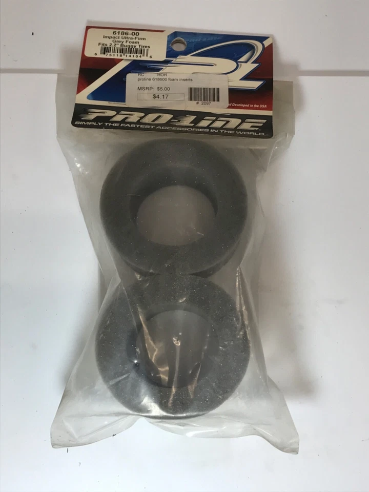 RC Pro-Line #6186-00 Impact Ultra-Firm Gray Foam From Mid America - Image 1 of 1