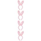  Bunny Dress Headband Plush Miss Child Rabbit Headbands for Women Ears