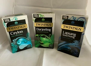 Twinings Specialist Teabags - Distinctively Smoky,Darjeeling,Ceylon Spicy Chai - Picture 1 of 5