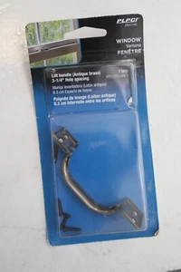 PLPCI F2875 Fensterflügel Lift Ziehgriff 3 1/4" Mitte Antik Messing 3 7/8" L - Bild 1 von 3