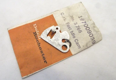 NOS 1957-66 Cadillac Deville Fleetwood Rochester 4BC Fast Idle Cam GM 7009059 - Imagem 1 de 4