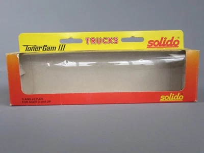 D551 Solido Scatola Arancione Vuota Originale Camion 1/50 Toner Gam III - Immagine 1 di 4