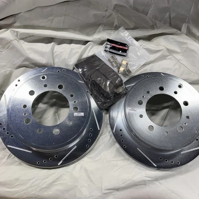 Power Stop JBR-1355XL&R-Evolution Drilled & Slotted Rotors/Pads-TOYOTA-LEXUS - Image 1 of 4