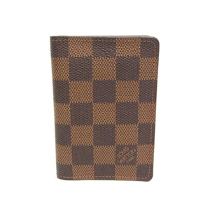 Louis Vuitton Damier Pocket Organizer N61721 Damier Canvas Card Ca... BF584021 - Picture 1 of 10