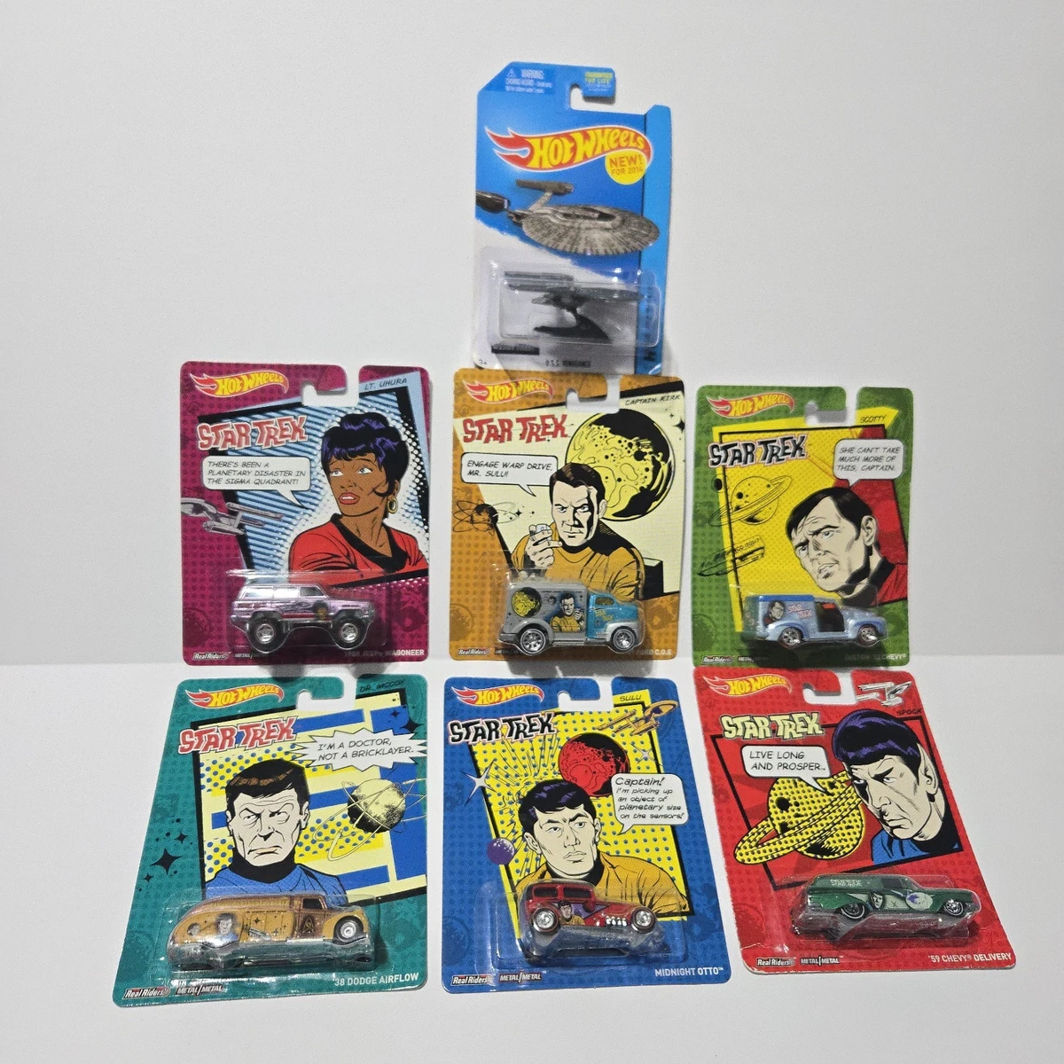 Hot Wheels Real Riders Star Trek Diecast & Toy Vehicles for sale