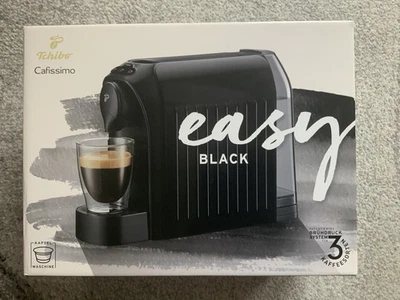 Tchibo Cafissimo Easy Kapsel Kaffeemaschine (380833) Neu Schwarz OVP  - Bild 1 von 4