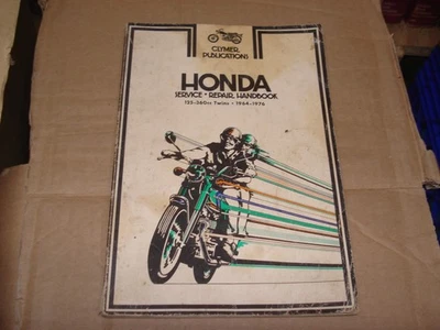 HONDA 125CC-360CC 1964-1976 TWINS MOTOCICLETA MANUAL DE SERVICIO LIBRO DE TIENDA CLYMER Foto 1 de 2