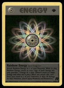 Pokemon Tcg Rainbow Energy [1st Edition] #80 Pokemon Team Rocket MP - Picture 1 of 2