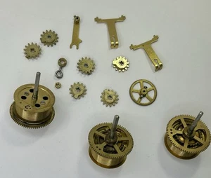 Kieninger o Hermle, ruota motrice a cavo o catena LOTTO MOLLE A SCATTO Ingranaggi Orologio - Foto 1 di 6