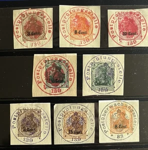 DEUTSCHLAND - 1.WK Belgien Besetzung Prufungsstempel - sehr schwer zu finden - Bild 1 von 2