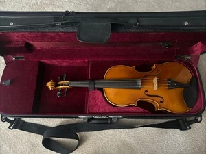 Kneeling 1992 Anniversary Limited Edition 4/4 Violin Germany #1A With Hard Case - Picture 1 of 24