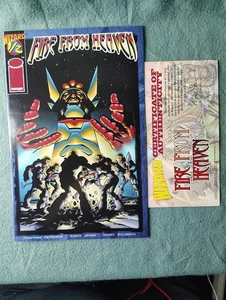 1996 Image Fire From Heaven #1/2 Wizard mail-away w/ COA WildStorm crossover! - Picture 1 of 1