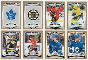 2019-20 19-20 O-Pee-Chee OPC Gold Rookie & High Numbers 501-600 Pick From List - Picture 1 of 1