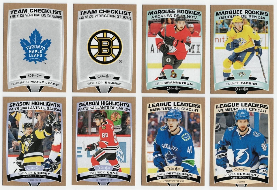 2019-20 19-20 O-Pee-Chee OPC Gold Rookie & High Numbers 501-600 Pick From List - Image 1 of 1