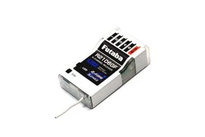FUTABA R2106GF S-FHSS 2.4GHz 6ch RC Model High Voltage Receiver RE777 - Image 1 of 2