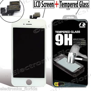 LCD Touch Screen Digitizer Assembly Replacement for iPhone 5 White / Black - Picture 1 of 3