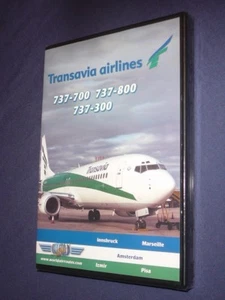 JUST PLANES COCKPIT VIDEO DVD  :     TRANSAVIA airlines   737       new & sealed - Picture 1 of 2