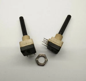 1 PC. Potenciómetro Piher a prueba de polvo 100 ohmios mono lineal 6 mm con interruptor PC16S - Imagen 1 de 2