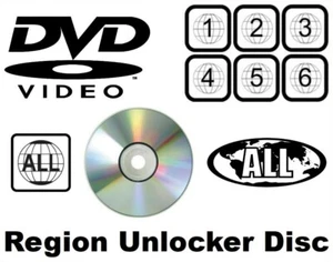 LG Region Free Removedor de Código DVD Multi Región Desbloqueador de Discos Hack Reproductor de Blu-ray - Imagen 1 de 2