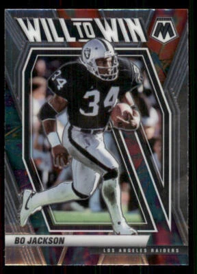 2021 Panini Mosaic Will to Win #20 Bo Jackson - Image 1 of 2