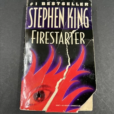 Stephen King Firestarter 1981 1st Edition Signet Vintage Paperback - Image 1 of 4