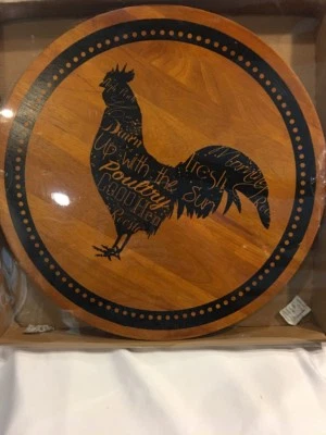 Thirstystone Большая Ленивая Сьюзен Петух Дерево Превращается Новая Огромная - Изображение 1 из 4