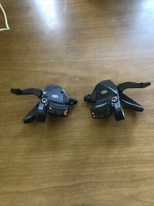 Shimano LX Deore Bar Shifters Mega 9 Left And Right SL-M570 - Picture 1 of 5