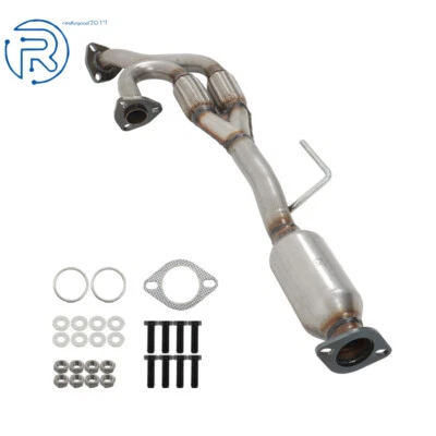 For 2004 2005-2009 Nissan Quest 3.5L Catalytic Converter Flex Exhaust Y-Pipe Foto 1 de 4