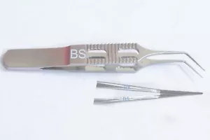 New SS Kelman McPherson Forcep Angled Shaft 10mm with Tying Platform Length 85mm - Bild 1 von 12