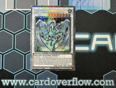 YuGiOh GERMAN Stardust Dragon DAMA-EN100 Starlight Rare NM/M - Image 1 of 2
