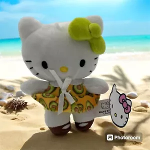 Abito avocado nuovo con etichette Sanrio Hello Kitty piccolo 7" peluche imbottito peluche giocattolo peluche bambola - Foto 1 di 8