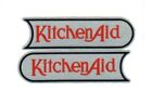 Vintage 1940's Kitchen Aid Vinyl Decal Set for Electric Stand Mixer Logo photo