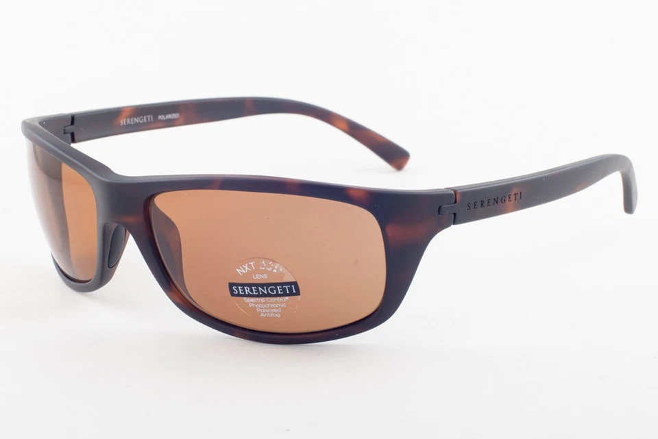 Serengeti Sport Bormio Satin Dark Tortoise Polar PhD Driver 8 Base 8166