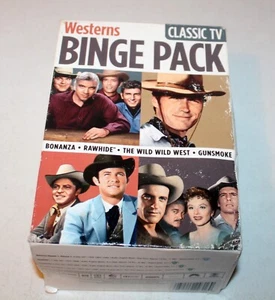 WESTERNS Binge Pack Bonanza Rawhide The Wild Wild West Gunsmoke DVD’S - Picture 1 of 4