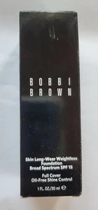 Bobbi Brown Skin Long-Wear Weightless Foundation Spf 15  1oz/30ml New With Box - Picture 1 of 2