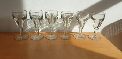 6 VERRES A ABSINTHE ANCIENS DEBUT 20ème siècle - Photo 1/4