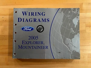 2005 Ford Explorer Mountaineer OEM Wiring Diagrams - Picture 1 of 2