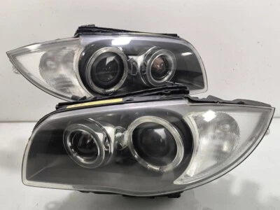 Faros delanteros BMW SERIE 1 XENÓN AHUMADO HID 135i 116i 118i E81 E82 E87 Foto 1 de 4