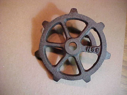 Standard Seeder Front Wheel Sprocket N59 Ex Shape Vintage Garden like Planet Jr Cover